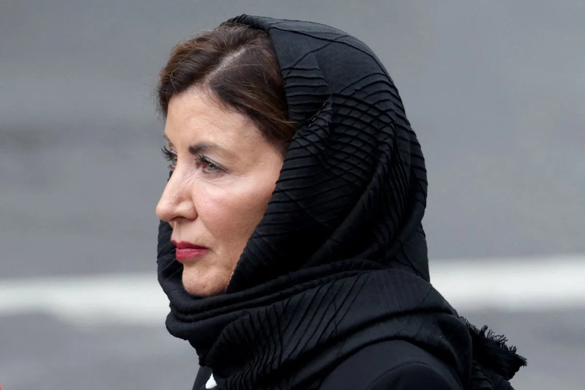 New York governor hits back at Ted Cruz after trolling her for wearing headscarf at NYPD officer’s funeral