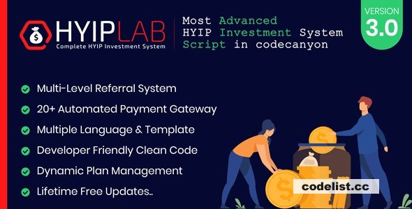 HYIPLAB v3.1 - Complete HYIP Investment System - nulled