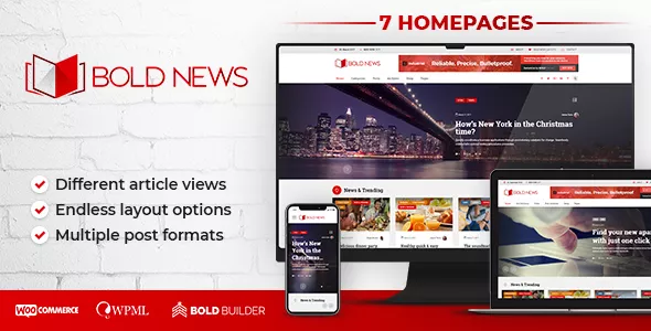 Bold News - Magazine & Newspaper WordPress Theme v1.5.0
