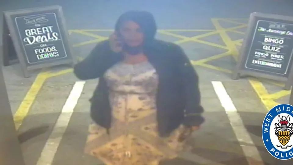 A CCTV image of Betro following the shooting. - West Midlands Police/PA