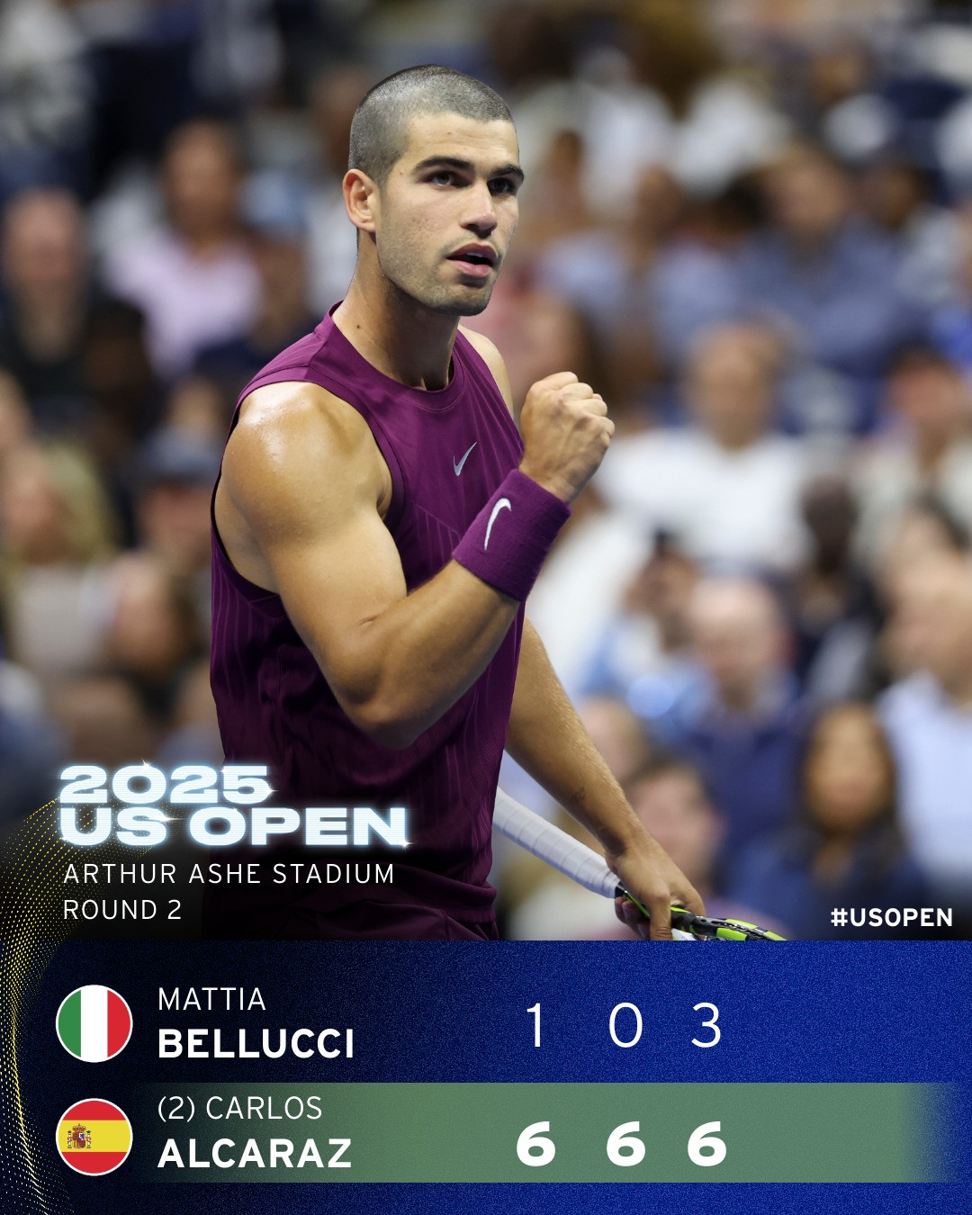 Alcaraz dạo chơi lấy vé vòng 3 US Open