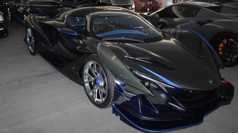 2022 Apollo Intensa Emozione seized by Las Vegas police
