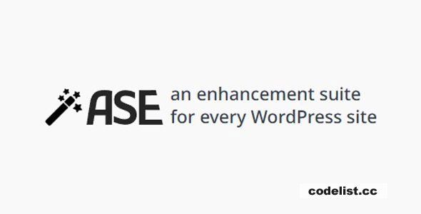 Admin and Site Enhancements (ASE) Pro v6.9.12