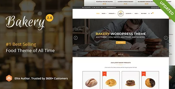 Bakery - WordPress Cake & Food Theme v2.7