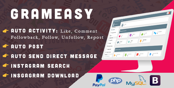 GramEasy v1.9 - Instagram Automatic Tool 