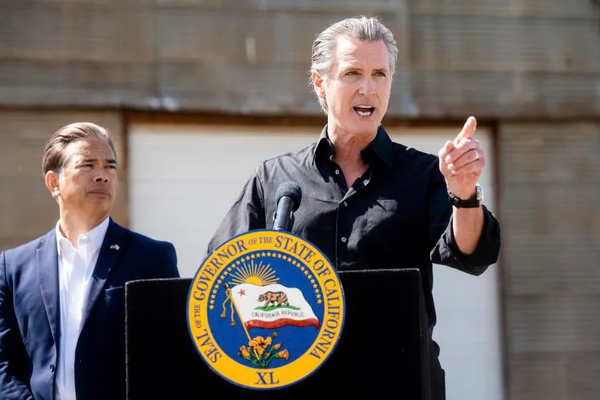 Chabria: Newsom vows Texas will be 'neutered' by California. Will voters let him do it?