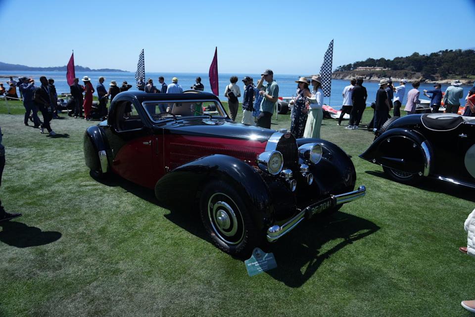 bugatti type 57 atalante at pebble beach concours 2025