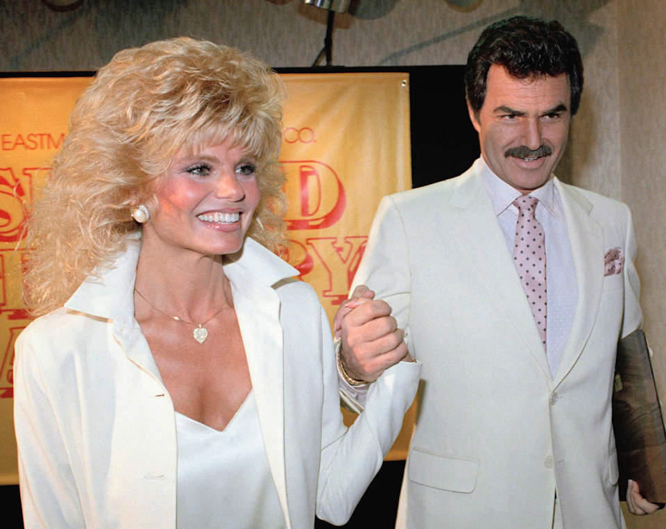 La pareja acabó haciendo las paces antes de la muerte de Reynolds en 2018.