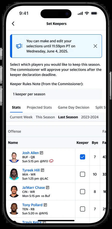 Keeper league support. (Photo by Marvin Williams/Yahoo Sports)