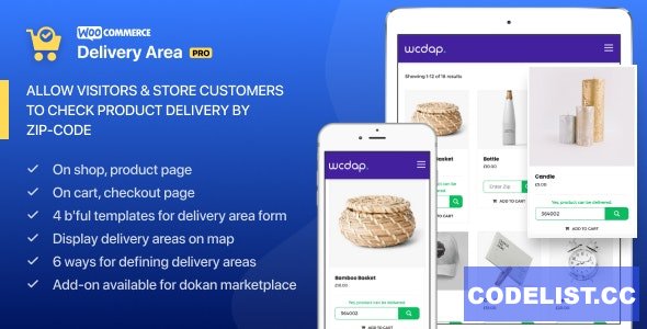 WooCommerce Delivery Area Pro v2.1.8