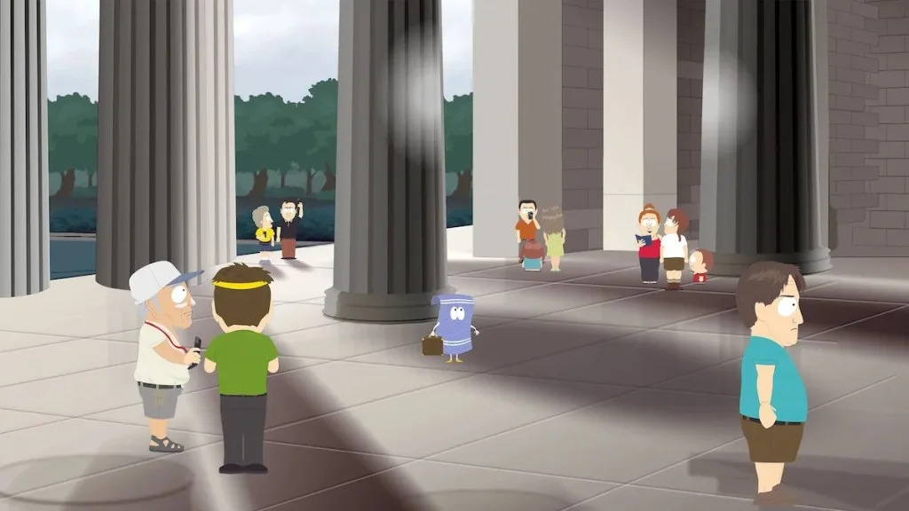 ‘South Park’: Tim Cook and More Oligarchs Suck Up to Trump and Towelie Meets a Dark Fate in DC