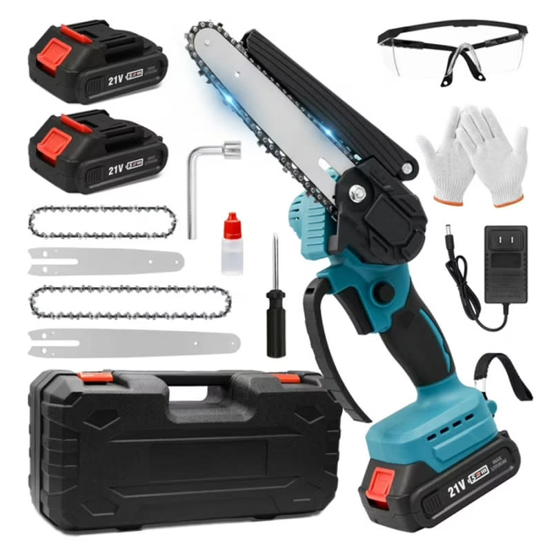 Walmart Is Selling an 'Amazing' $88 Mini Chainsaw for Just $46, and Shoppers Say It 'Works Like a Charm'