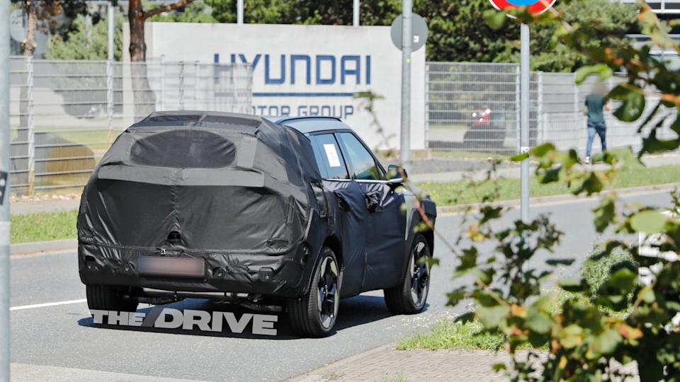 2027 Hyundai Tucson Prototype Spy Shot