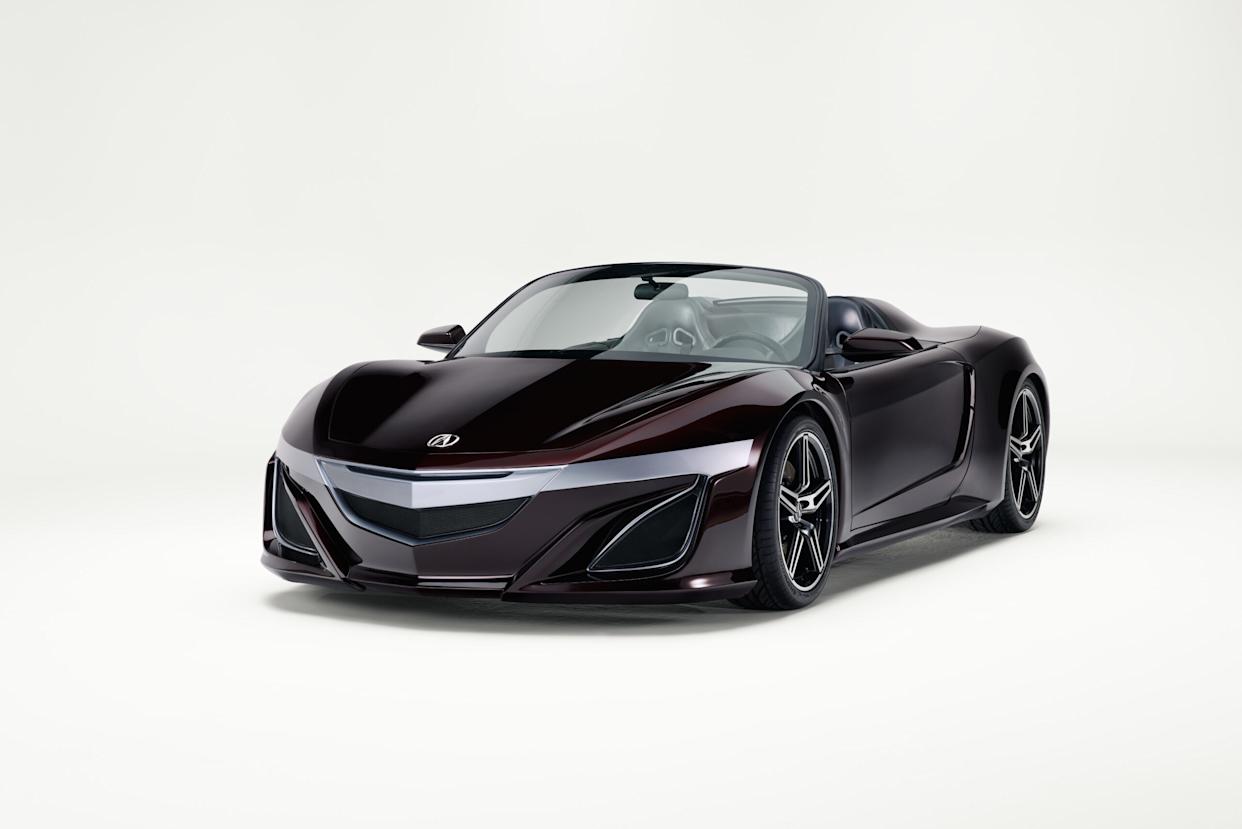 Acura Brought Back Its Avengers NSX Roadster at Car Week