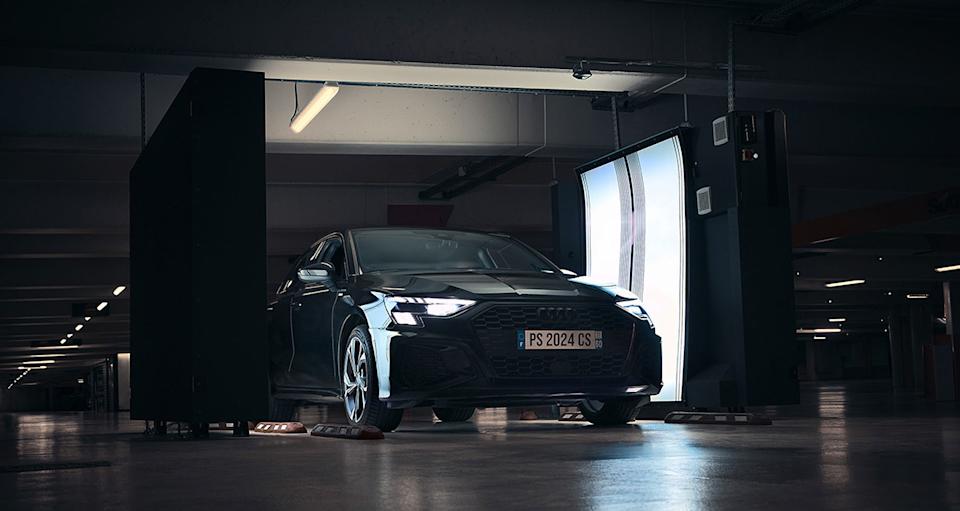 ProovStation system scanning car