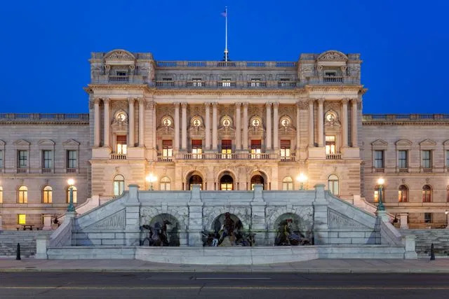 Getty The Library of Congress in Washington, D.C., which serves as the official research center for U.S. Congress