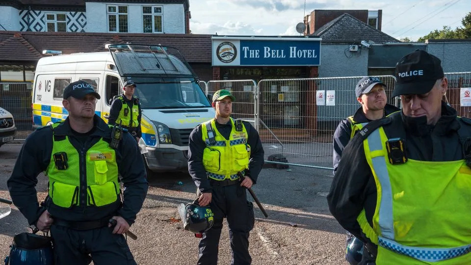 How British hotels became a flashpoint for a furious immigration debate