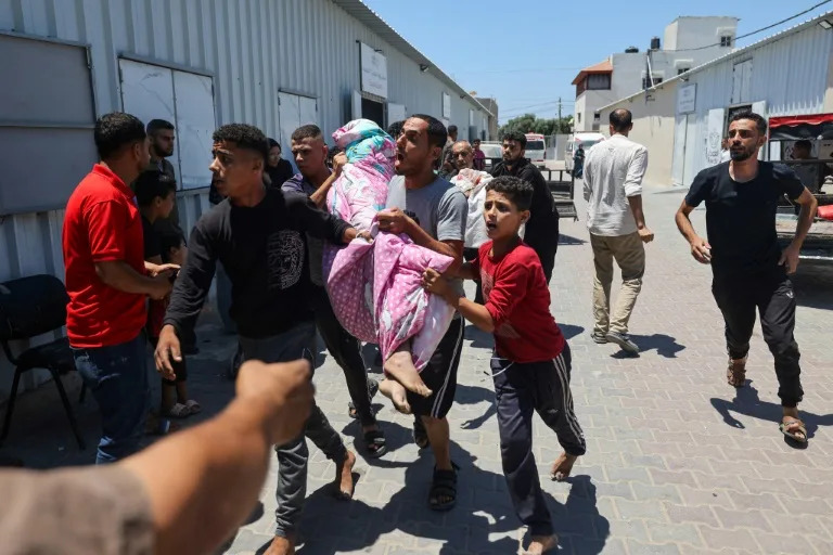 International concern is growing about the plight of the more than two million Palestinians in the Gaza Strip (Eyad BABA)