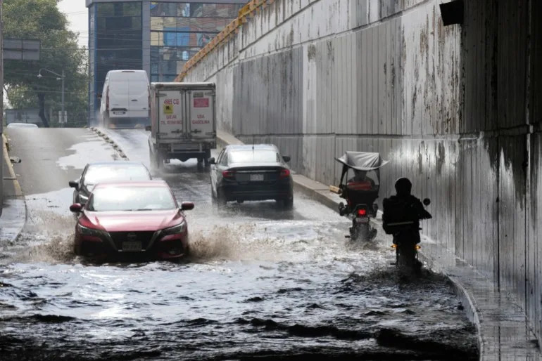 Mexico City airport flights hit for second day due to torrential rains