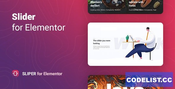 Sliper v1.0.0 - Full-screen Slider for Elementor