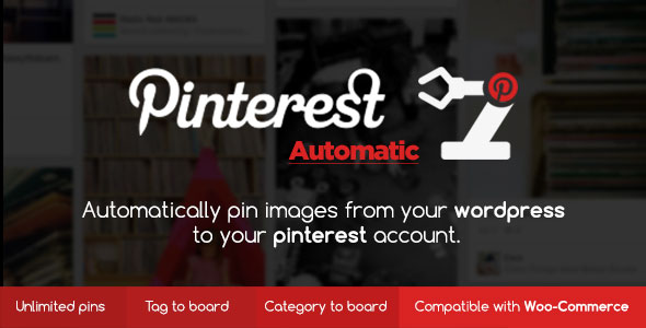 Pinterest Automatic Pin Wordpress Plugin v4.13.1