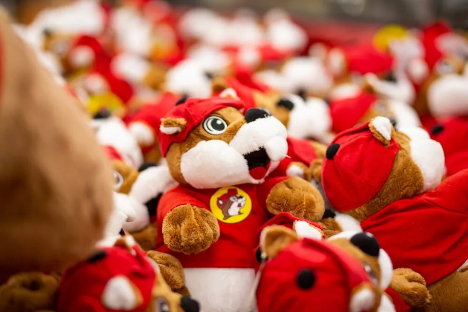 4. Buc-ee's mascot is Buc-ee the Beaver. The name is a combination of Aplin III's nickname of Beaver, his dog's name of Buck, and his love of the Ipana toothpaste mascot, Bucky the Beaver, according to wideopencountry.com.