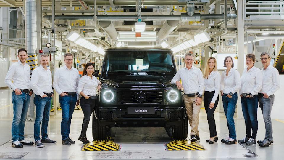 Mercedes Celebrates The 600,000th G-Wagon Made