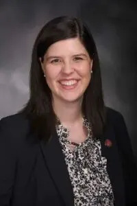  Dr. Alyssa Bish, director of the Nebraska Department of Health and Human Services division of children and family services. (Courtesy Office of Gov. Jim Pillen)