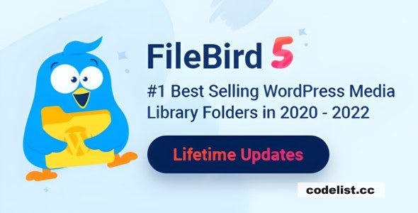 FileBird v5.4 - WordPress Media Library Folders