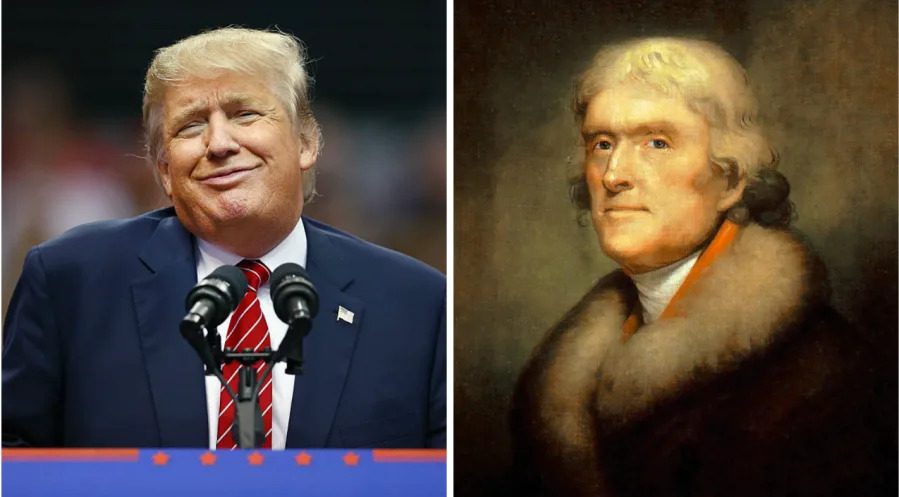 New White House art displays Trump with ‘Tariff Men’ of US history