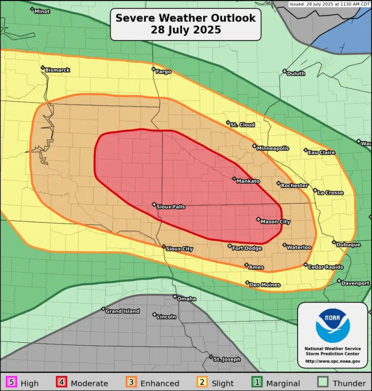 Derecho live: Latest updates as dangerous storm bears down on Minnesota