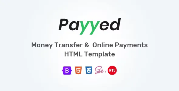 Payyed - Money Transfer and Online Payments HTML Template v1.1