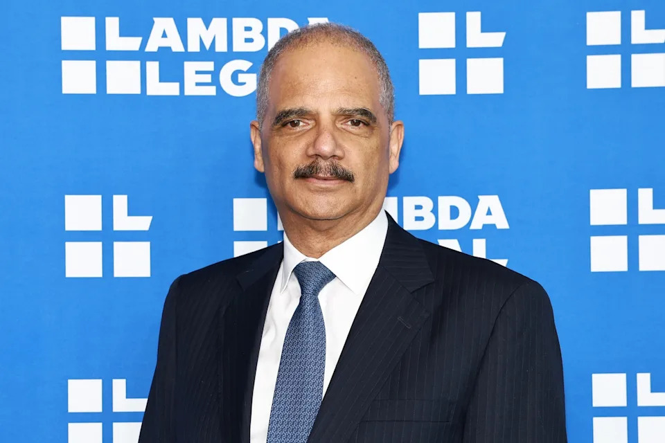Arturo Holmes/Getty Images - PHOTO: Eric Holder attends Lambda Legal Hosts 2024 National Liberty Awards at The Glasshouse on May 30, 2024 in New York City.