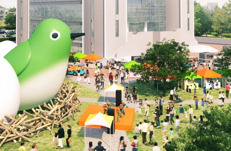 モニュメントのイメージ図=佐賀県提供