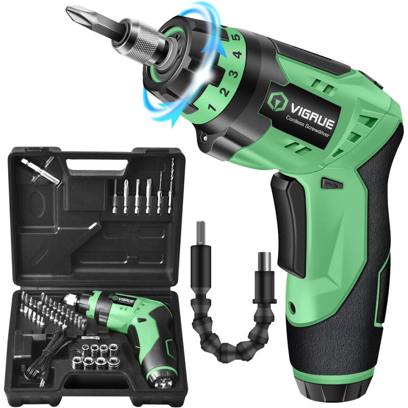 Amazon’s ‘Sturdy’ $55 Cordless Screwdriver Is Now 50% Off