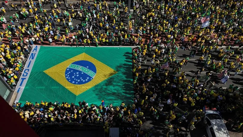 Brazil's Bolsonaro supporters protest against Supreme Court, President Lula