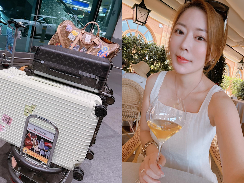 葳老闆又發旅遊勸世文：去歐美貴重品千萬別托運！「這裡」最保險！藍心湄曝頭等艙精品包全毀