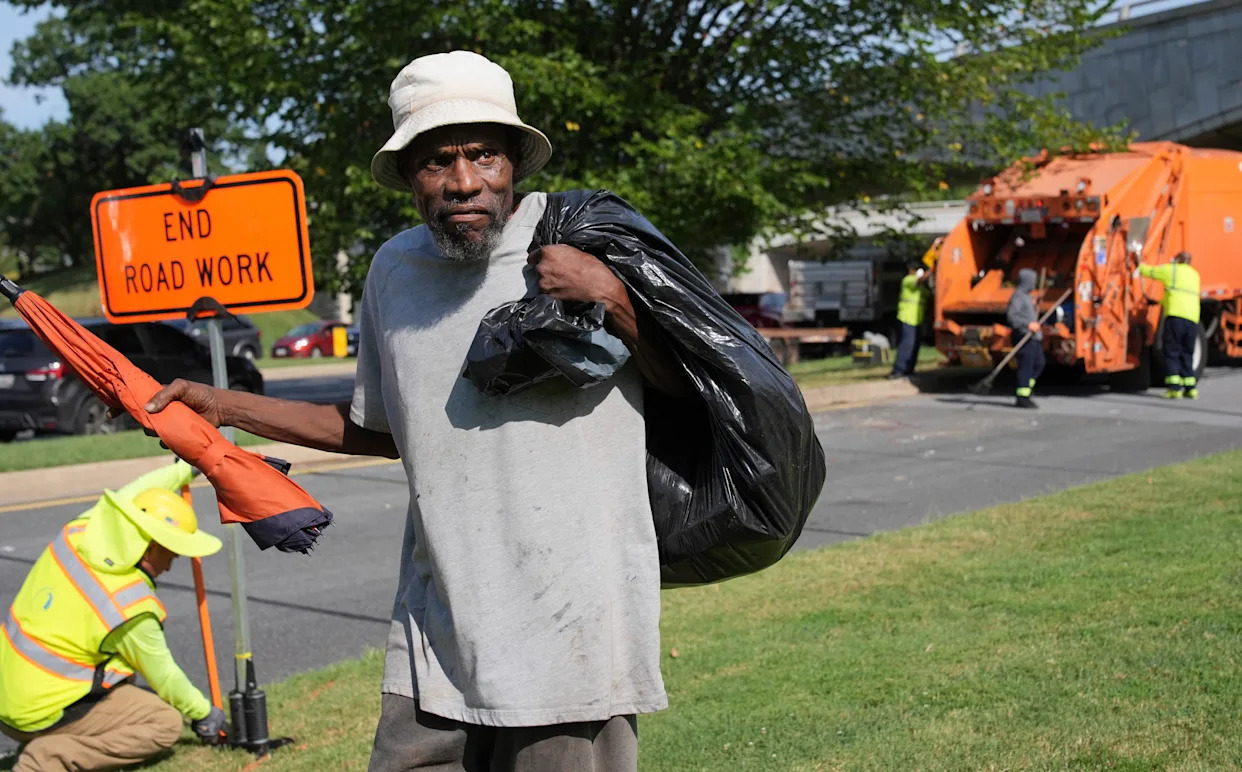 Trump's 'safe and beautiful' move against DC homeless camps looks like ugliness to those targeted