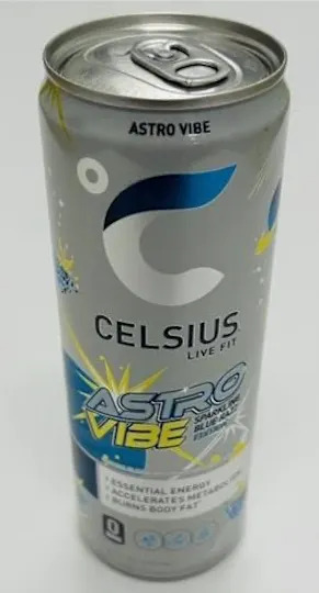 Recalled Celsius labeled can. / Credit: Courtesy of the FDA