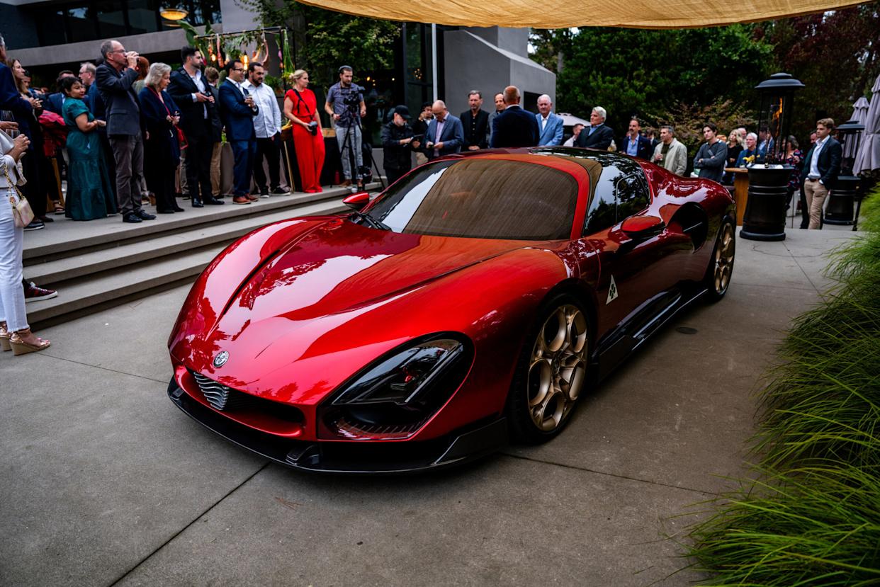Rebirth of a Legend: Alfa Romeo 33 Stradale Stuns at Monterey Car Week