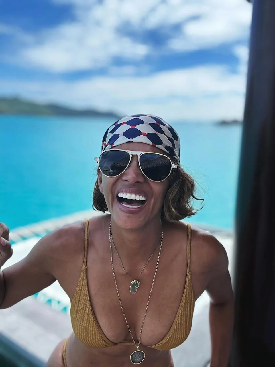 Halle Berry Trolls Ex-Husband David Justice’s Remarks About Why They Split While Celebrating Birthday: ‘Phew’