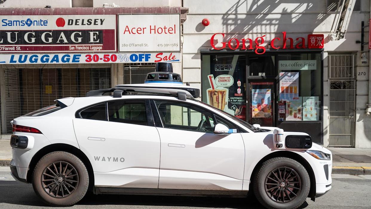waymo vehicle san francisco