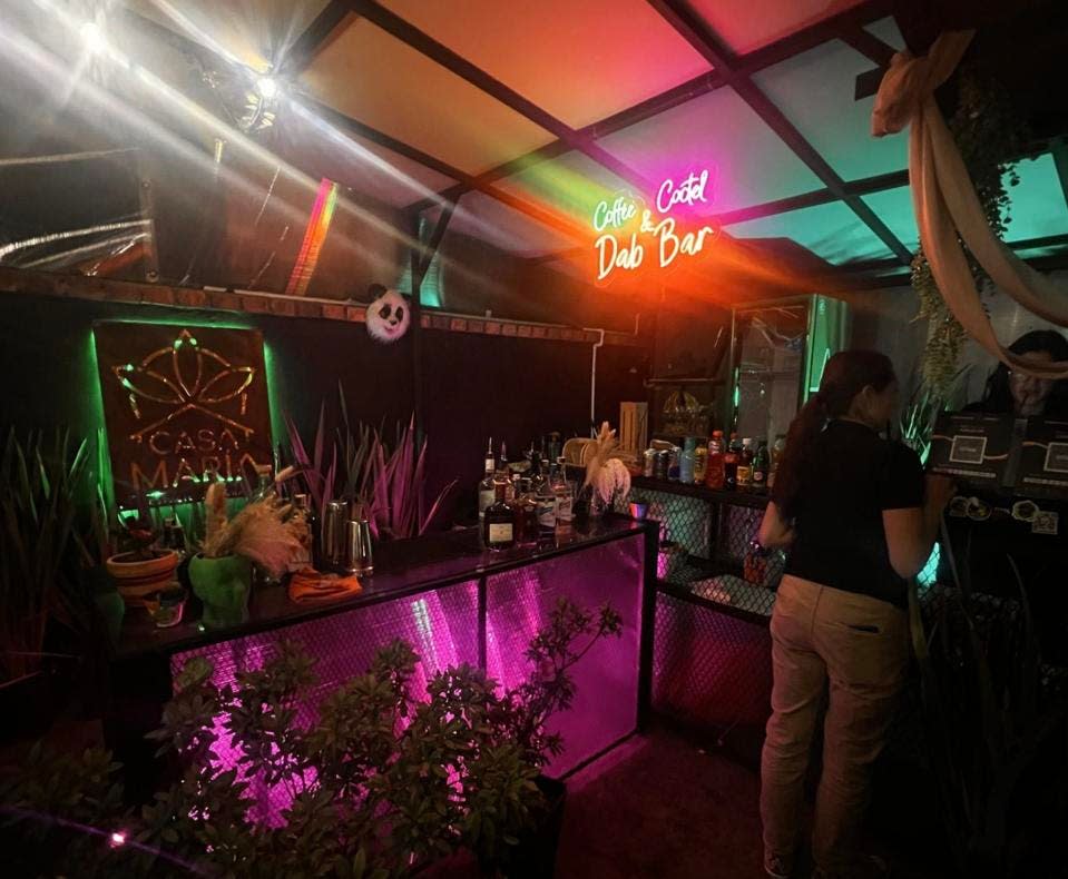 Casa María cuenta con su propio dab bar