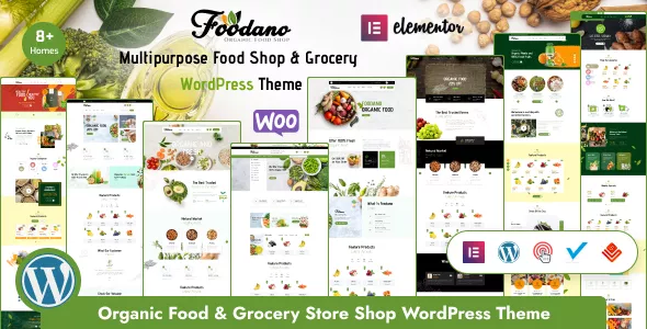 Foodano - Food Shop & Marketplace WordPress Theme v1.2.1