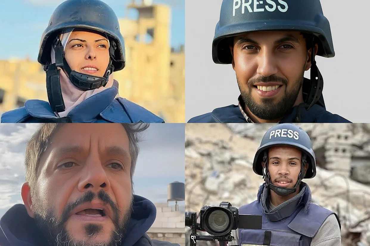 Al Jazeera’s Salama among four Gaza journalists killed in Israeli attack