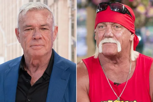 Noam Galai/Getty; S Meddle/ITV/Shutterstock Eric Bischoff; Hulk Hogan