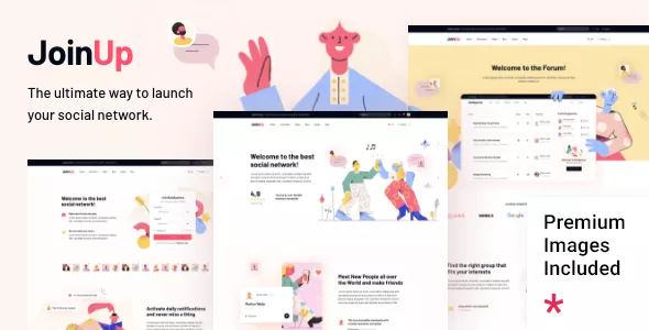 Join Up - BuddyPress Community Theme v1.2