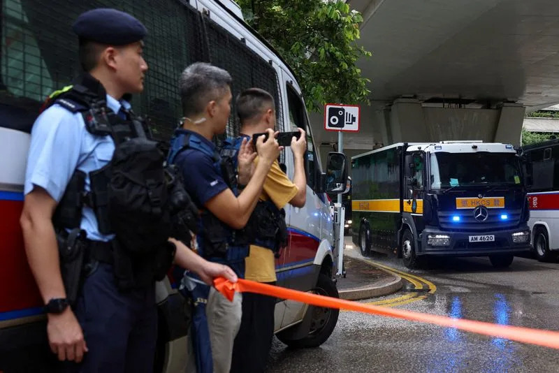 Hong Kong democrat Jimmy Lai given heart monitor for final stretch of marathon trial