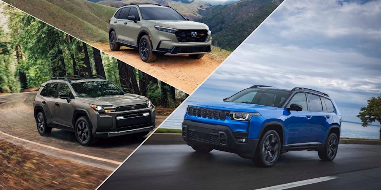 How the 2026 Jeep Cherokee Hybrid Stacks Up Against Its Honda and Toyota Rivals