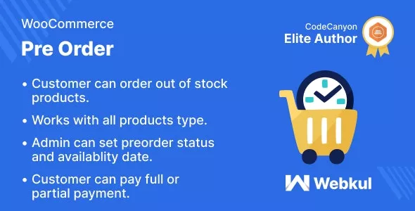 WordPress WooCommerce Pre Order Plugin v2.3.5